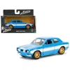 Jada Toys 1 Isto 32 Brians Ford Escort Fast & Furious Movie Diecast Model Car Blue & White