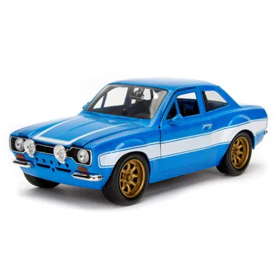Jada Toys Brians Ford Escort Mk1 - Fast & Furious 6 Diecast Car - Blue & White