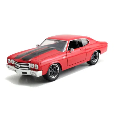 Jada Toys Doms 1970 Chevy Chevelle In Glossy Red