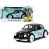 Jada Toys Jada 1-24 Diecast Series 1959 Volkswagen Beetle Model Car With I Love The 50s Graphics, Black