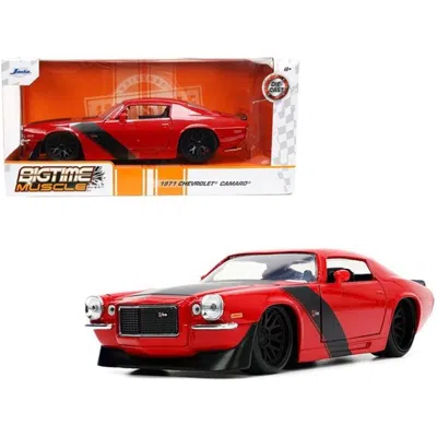 Jada Toys Jada 1-24 Scale Diecast 1971 Chevrolet Camaro Z-28 Bigtime Muscle Series Model Car With Stripe Matt 