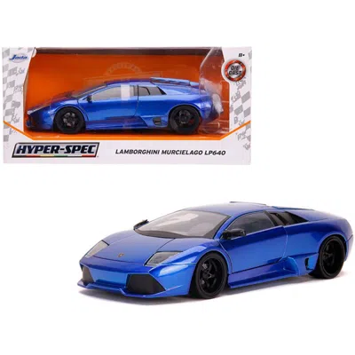 Jada Toys Jada 1-24 Scale Lamborghini Murcielago Lp640 Candy Hyper Spec Diecast Model Car, Blue