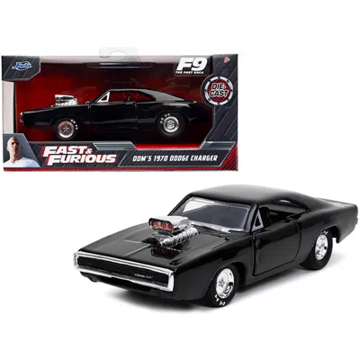 Jada Toys Jada 1-32 Diecast Model Car For Doms 1970 Dodge Charger 500 Black Fast & Furious 9 F9 2021 Movie