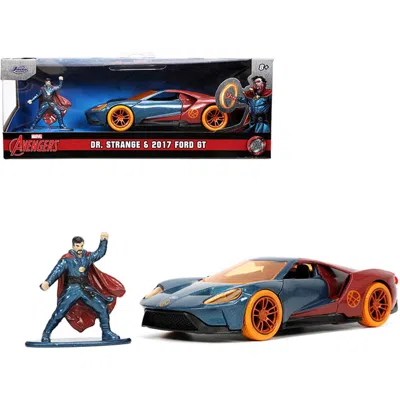 Jada Toys Jada 1-32 Scale 2017 Ford Gt & Doctor Strange Diecast Figurine Avengers Marvel Hollywood Rides Dieca