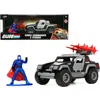 Jada Toys Jada 1-32 Scale Stinger With Missile Launcher & Cobra Comm & Er Diecast Figurine G. I. Joe Hollywood