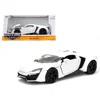 Jada Toys Jada 1 By 24 Scale Diecast Lykan Hypersport White Model Car