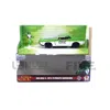 Jada Toys Jada 1 To 32 Scale 1973 Plymouth Barracuda Green Metallic White & She-hulk Diecast Figure The Savage