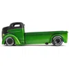 Jada Toys Jada 1947 Ford Coe Flatbed Truck Green Metallic & Matt Black Toyo Tires With Extra Wheels Just Truck