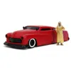 Jada Toys Jada 1951 Mercury Matt Red With Purple Stripes & Creep Diecast Figure Creepshow 1982 Movie Hollywood