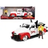 Jada Toys Jada 1953 Chevrolet Pickup Truck 1 By 24 Scale Diecast Model Car White & Red