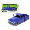 Jada Toys Jada 1955 Chevrolet Stepside Pickup Truck Matt Blue Just Trucks Series 1-24 Diecast Model Car