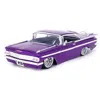 Jada Toys Jada 1959 Chevrolet Impala Lowrider Candy Purple With Dub Wire Wheels Street Low Series 1-24 Scale D