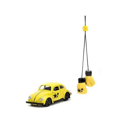 Jada Toys Jada 1959 Volkswagen Beetle Graphics & Boxing Gloves Accessory Punch Buggy Series 1 By 32 Scale Diec