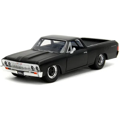 Jada Toys Jada 1967 Chevrolet El Camino Fast & Furious Series 1 By 32 Scale Diecast Model Car Matte Black