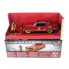 Jada Toys Jada 1969 Chevrolet Camaro Dark Red Metallic With Black Top & Robin Diecast Figure Batman Hollywood
