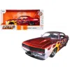 Jada Toys Jada 1969 Chevrolet Camaro Red With Flames 1 By 24 Diecast Model Car
