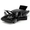 Jada Toys Jada 1970 Dodge Charger R & T Black Fast X 2023 Movie Fast & Furious Series 1-24 Scale Diecast Model