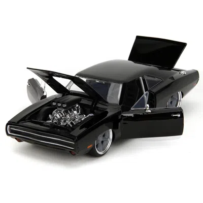 Jada Toys Jada 1970 Dodge Charger R & T Black Fast X 2023 Movie Fast & Furious Series 1-24 Scale Diecast Model