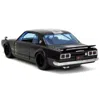 Jada Toys Jada 1971 Nissan Skyline Gt-r Rhd Right Hand Drive With Stripe & Mikey Diecast Figure Tokyo Revenger