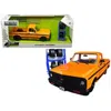 Jada Toys Jada 1972 Chevrolet Cheyenne Pickup Truck Orange With Black Stripes & Extra Wheels Just Trucks Serie