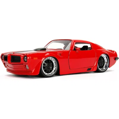 Jada Toys Jada 1972 Pontiac Firebird Red With Black Hood Stripe Bigtime Muscle Series 1 By 24 Scale Diecast Mo