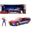 Jada Toys Jada 1973 Ford Mustang Mach 1 With Captain Marvel Diecast Figurine Avengers Marvel Series 1 By 24 Di