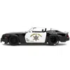Jada Toys Jada 1979 Chevrolet Camaro Z28 Police Black & White Highway Drag Bigtime Muscle Series 1-24 Scale Di