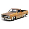 Jada Toys Jada 1985 Chevrolet C-10 Pickup Truck Yellow With Brown Top Rusted & Jd3 Wheels Just Trucks Series 1