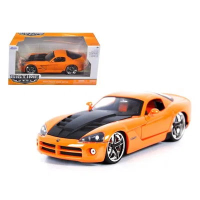Jada Toys Jada 2008 Dodge Viper Srt10 Orange 1-24 Diecast Car Model