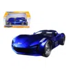 Jada Toys Jada 2009 Chevrolet Corvette Stingray Concept Blue 1-24 Diecast Model Car