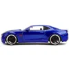 Jada Toys Jada 2010 Chevrolet Camaro Candy Blue With Black Hood Bigtime Muscle Series 1-24 Scale Diecast Model