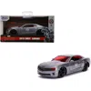 Jada Toys Jada 2010 Chevrolet Camaro Silver War Machine Avengers Marvel Series 1-32 Diecast Model Car