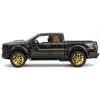 Jada Toys Jada 2017 Ford F-150 Raptor Pickup Truck Metallic With Stripes Pink Slips Series 1-32 Scale Diecast 