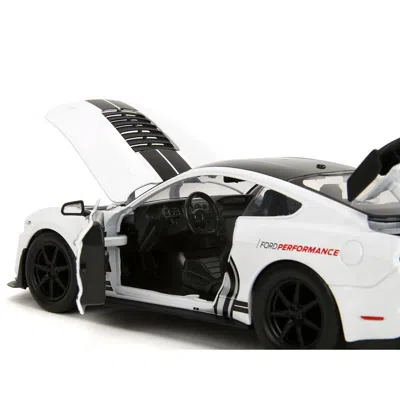 Jada Toys Jada 2020 Ford Mustang Shelby Gt500 No.65 White With Black Top & Stripes Ford Performance Bigtime Mu