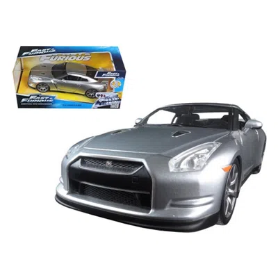 Jada Toys Jada Brians Nissan Gtr R35 Silver Fast & Furious Movie 1-24 Diecast Model Car