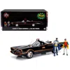 Jada Toys Jada Classic Tv Series Batmobile With Working Lights & Diecast Batman & Robin Figures 80 Years Of Ba