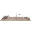 Jada Toys Jada Fast & Furious Final Race Diorama With Toyota Supra & Dodge Charger Nano Scene Series Model Ora