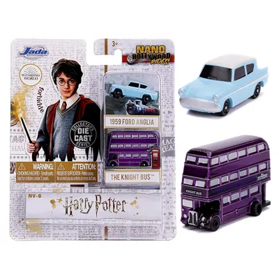 Jada Toys Jada Harry Potter 2 Piece Set Nano Hollywood Rides Diecast Models