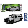 Jada Toys Jada Hummer H2 Gray With Extra Wheels Just Trucks Series 1 By 24 Scale Diecast Model Car