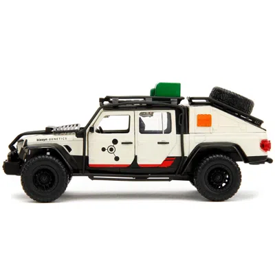 Jada Toys Jada Jeep Gladiator Pickup Truck With Equipment Shell Beige With Graphics Biosyn Genetics Jurassic W