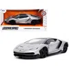Jada Toys Jada Lamborghini Centenario Gray Metallic With Black Top Hyper-spec Series 1-24 Scale Diecast Model 