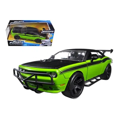 Jada Toys Jada Lettys Dodge Challenger Off Road Green Fast & Furious Movie 1-24 Diecast Model Car