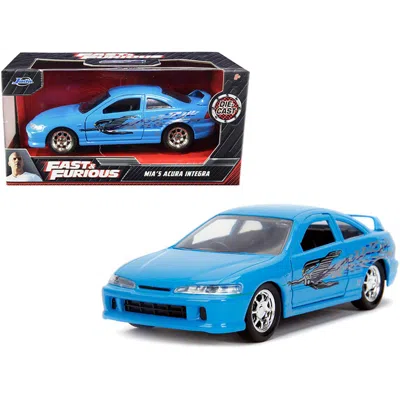 Jada Toys Jada Mias Acura Integra Light Blue With Graphics Fast & Furious Series 1-32 Scale Diecast Model Car