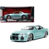Jada Toys Jada Right Hand Drive Turquoise Metallic Fast & Furious Movie 1 By 24 Diecast Model Car For Brians N