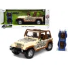 Jada Toys Jada Series 1-24 Diecast Model Car For 1992 Jeep Wrangler Tan & Brown With Graphics & Extra Wheels J