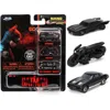 Jada Toys Jada The Batman Movie Dc Comics Nano Hollywood Rides Series Diecast Model Car Set - 3 Piece