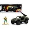 Jada Toys Jada V. A.m. P. Olive Green & Duke Diecast Figurine G. I. Joe Hollywood Rides Series 1-32 Scale Diec