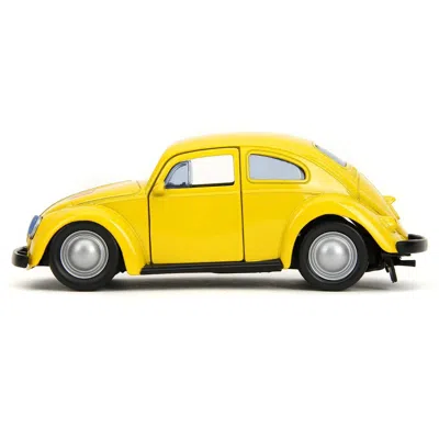 Jada Toys Jada Volkswagen Beetle Bumblebee Yellow Transformers Hollywood Rides Series 1-32 Scale Diecast Model