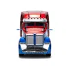 Jada Toys Jada Western Star 57x Truck Tractor Spider-man Blue & Red Metallic Hollywood Rides Series 1-24 Scale