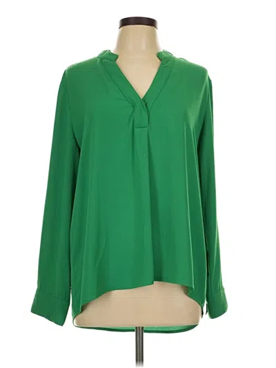 Pre-owned Jade 3/4 Sleeve Blouse In Green